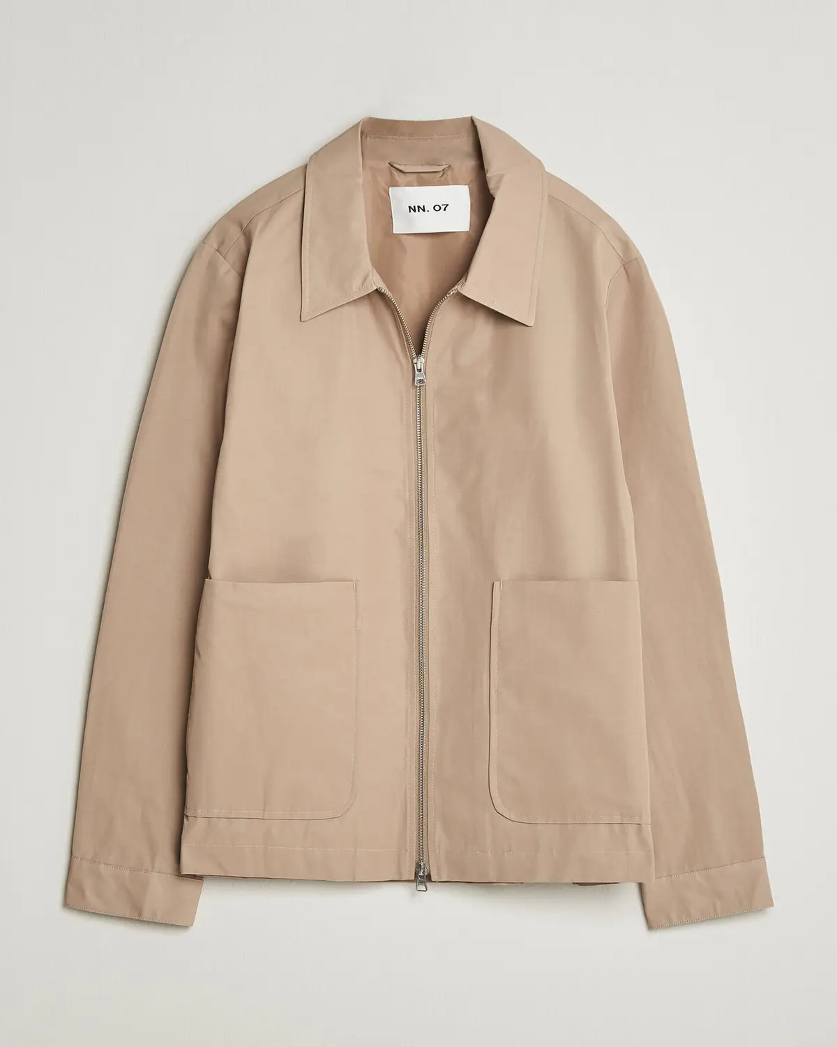 NN07 Gael Cotton Twill Jacket Desert Khaki