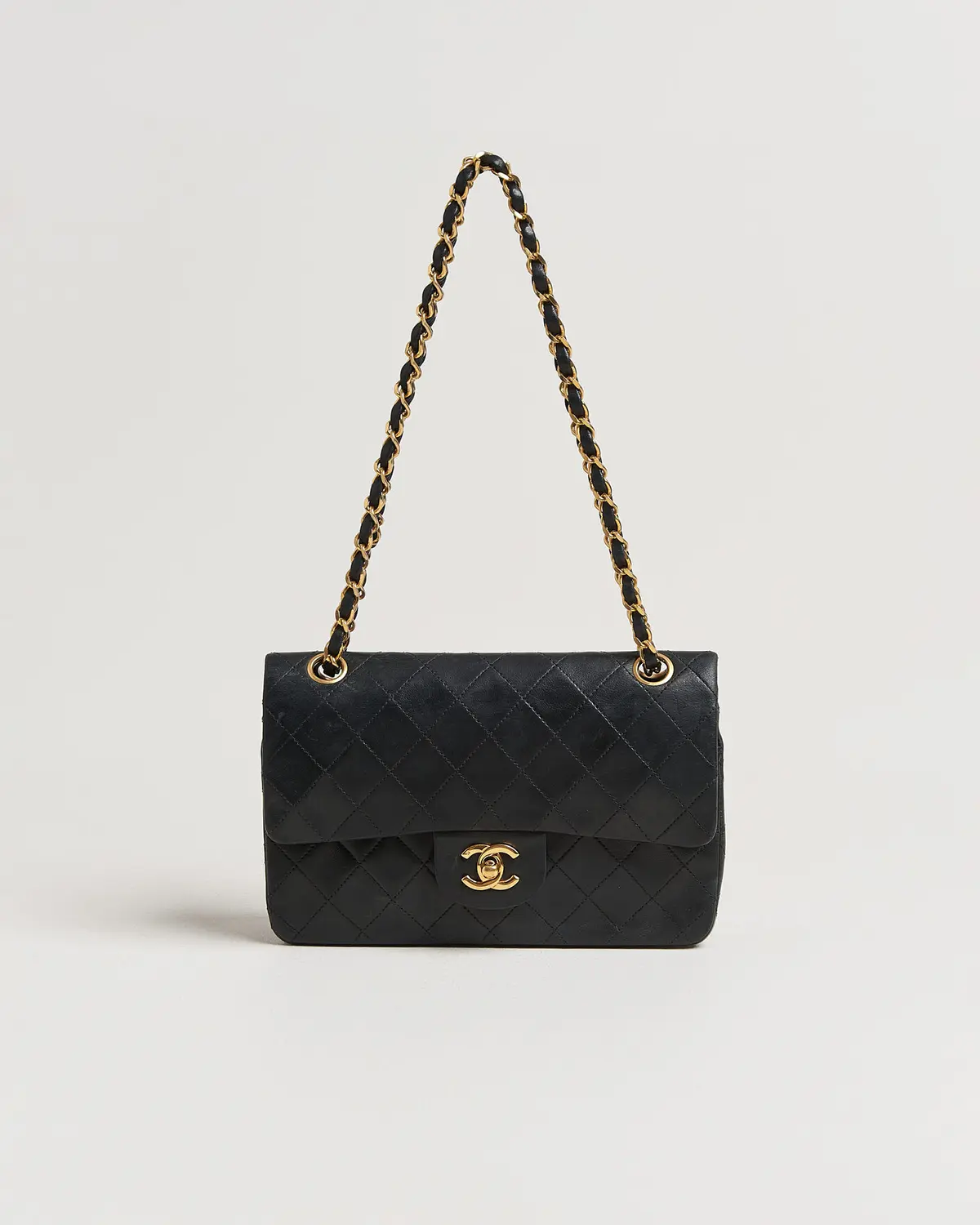 Chanel Pre-Owned Classic Small Double Flap Bag Black