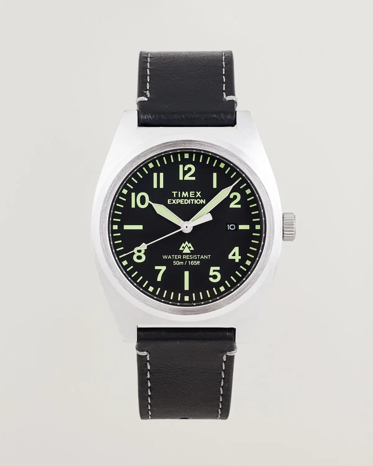 Timex Expedition North Capstone Leather Strap 39mm Black Dial