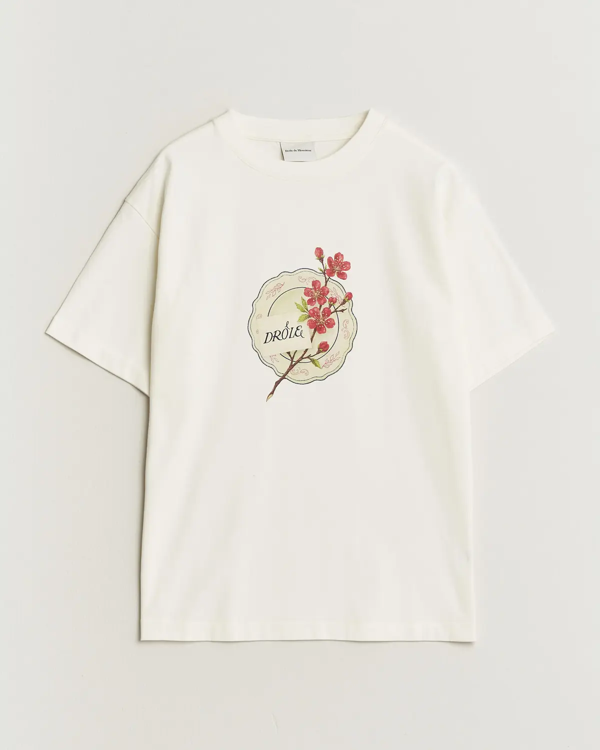 Drôle de Monsieur Porcelaine T-shirt Off White