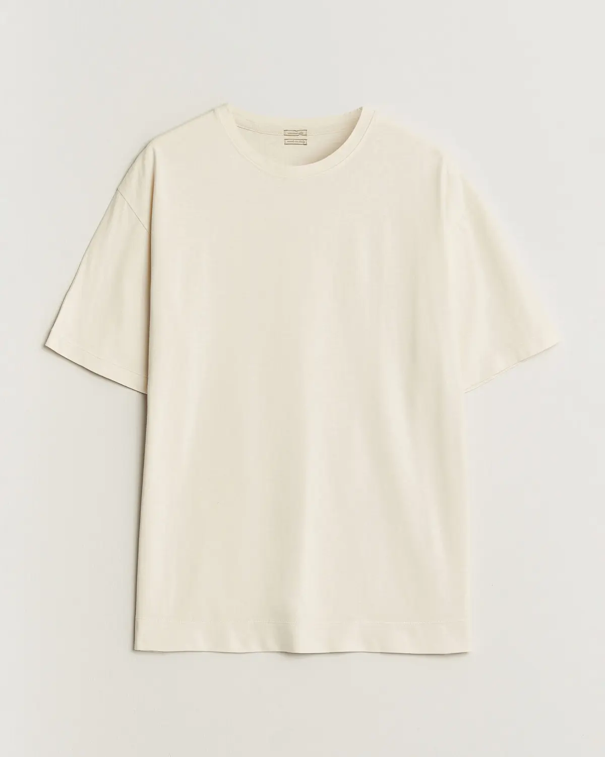 Massimo Alba Nevis Brushed Cotton T-Shirt Soft White