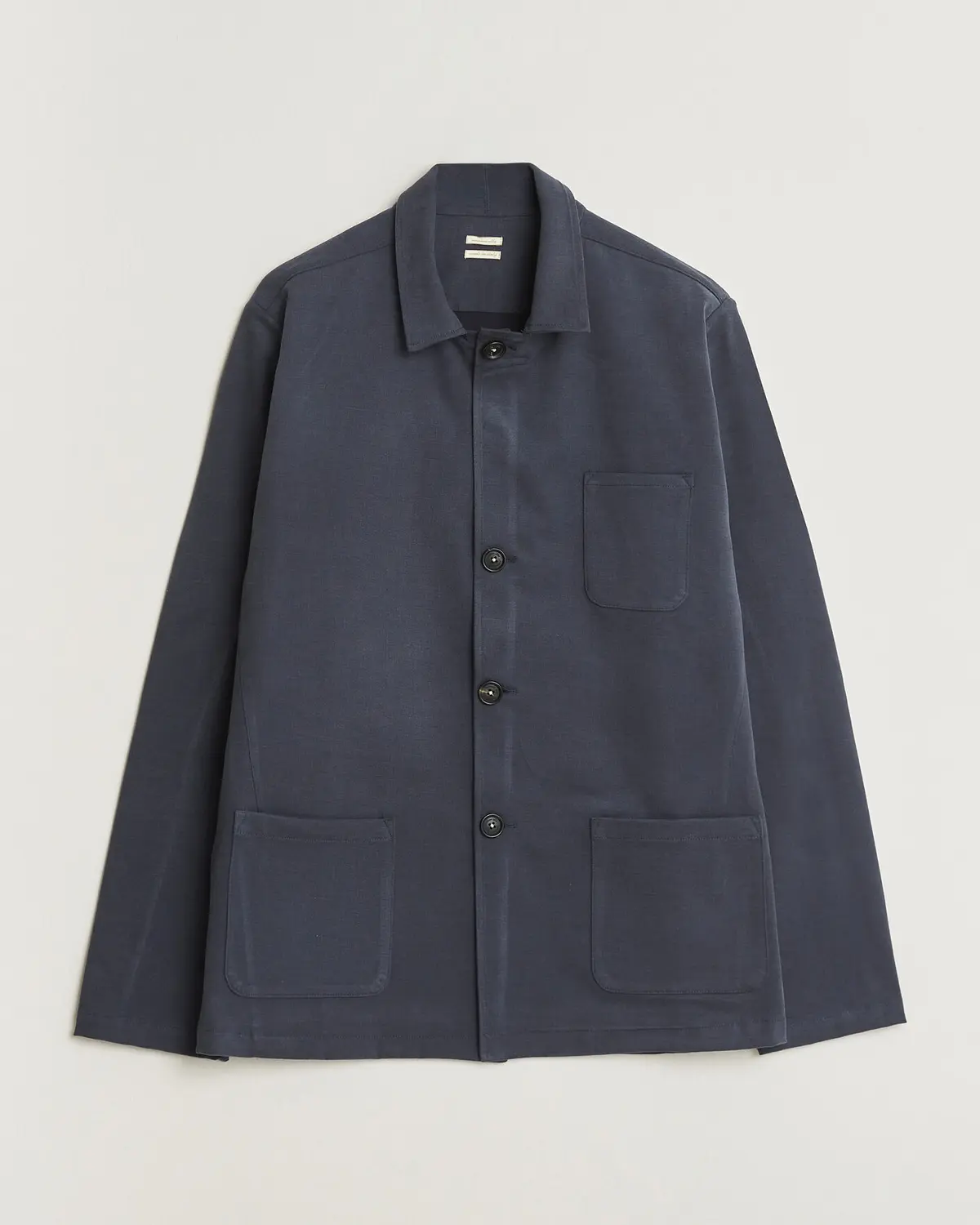 Massimo Alba Florida Brushed Cotton Jacket Navy