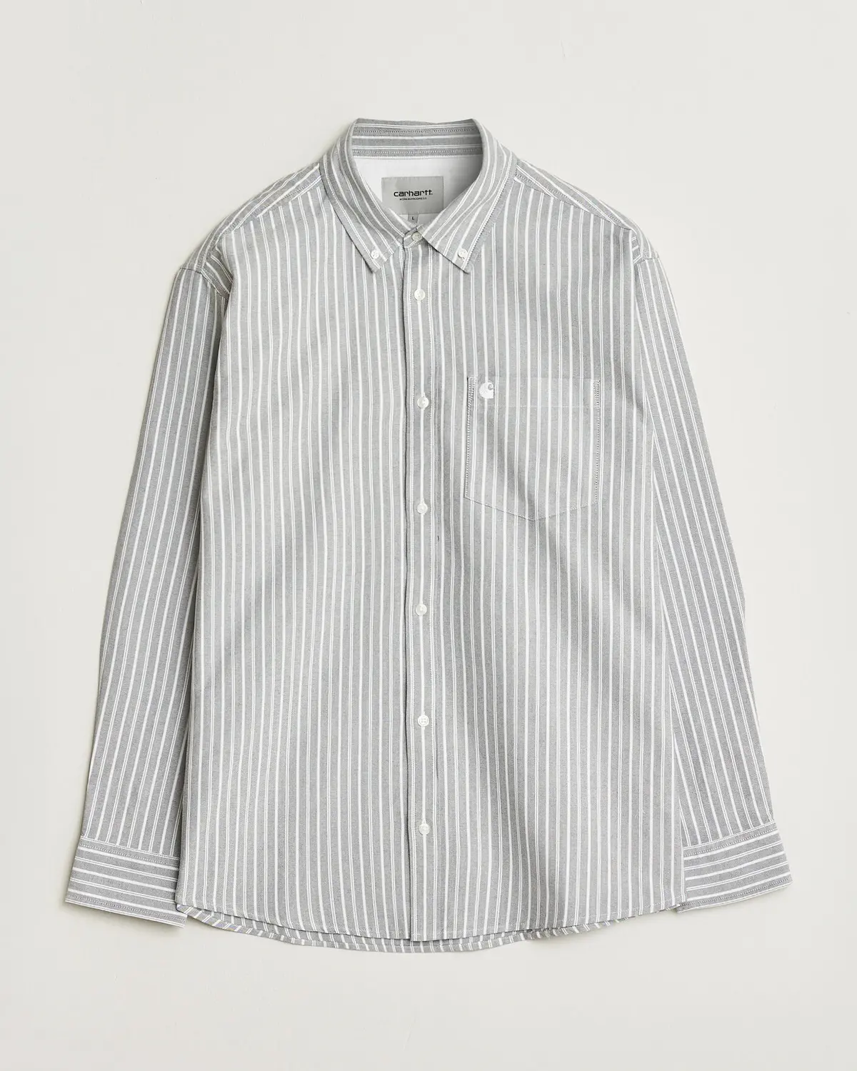 Carhartt WIP Canan Striped Oxford Shirt Black