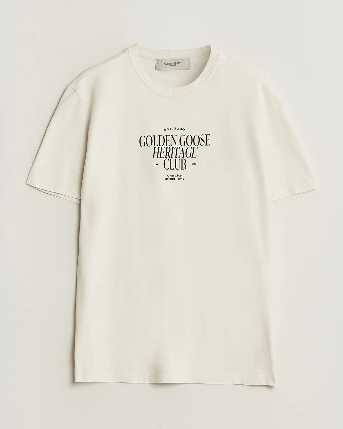 Golden Goose Journey Print T-Shirt Heritage White