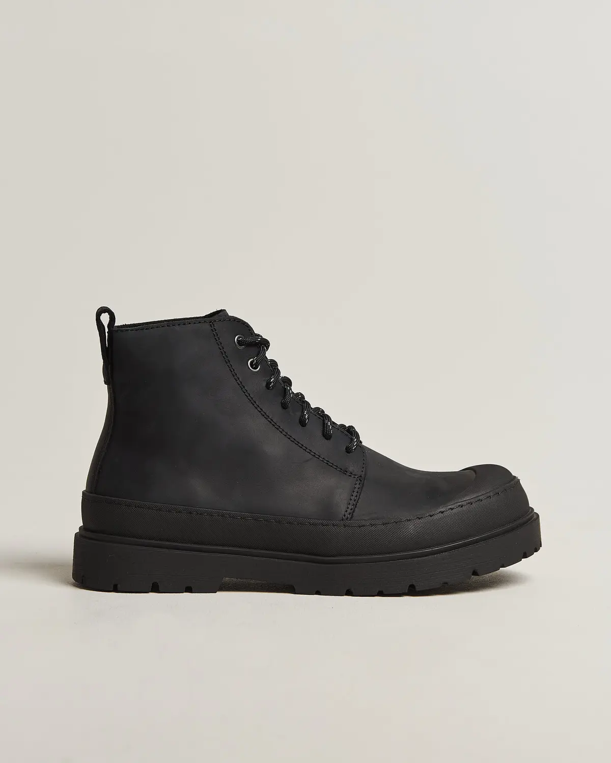 BIRKENSTOCK Prescott Oiled Leather Boot Black