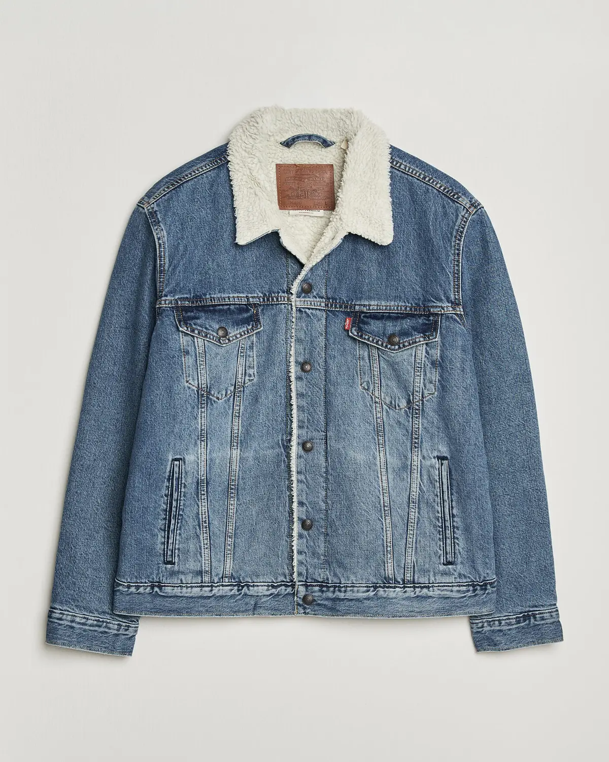 Levi's Type 3 Sherpa Trucker Washed Away