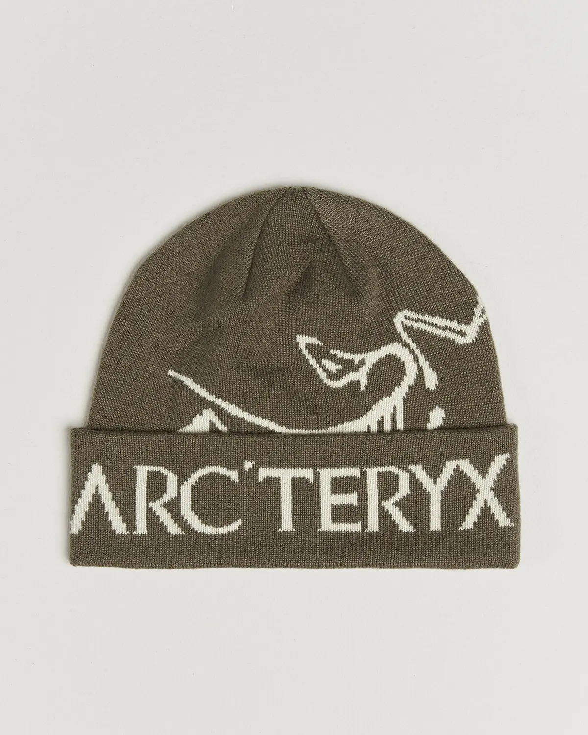 Arc'teryx Bird Word Beanie Mongoose/Sea Salt