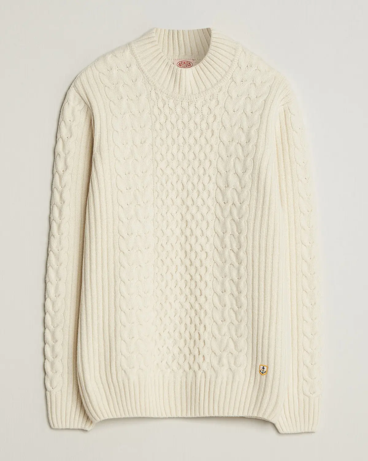 Armor-lux Wool Knitted Sweater Nature