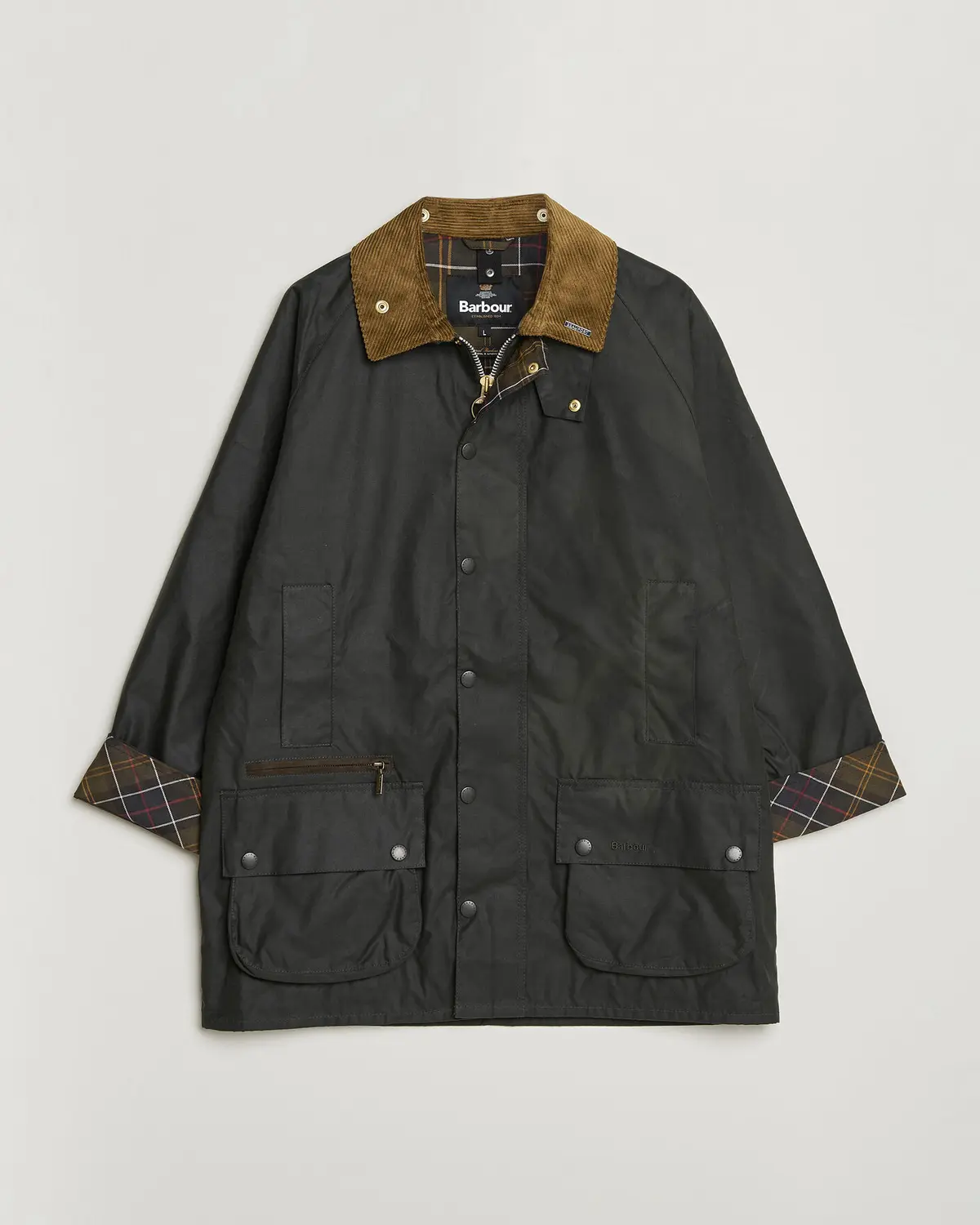 Barbour Lifestyle Icons Beaufort Wax Jacket Sage