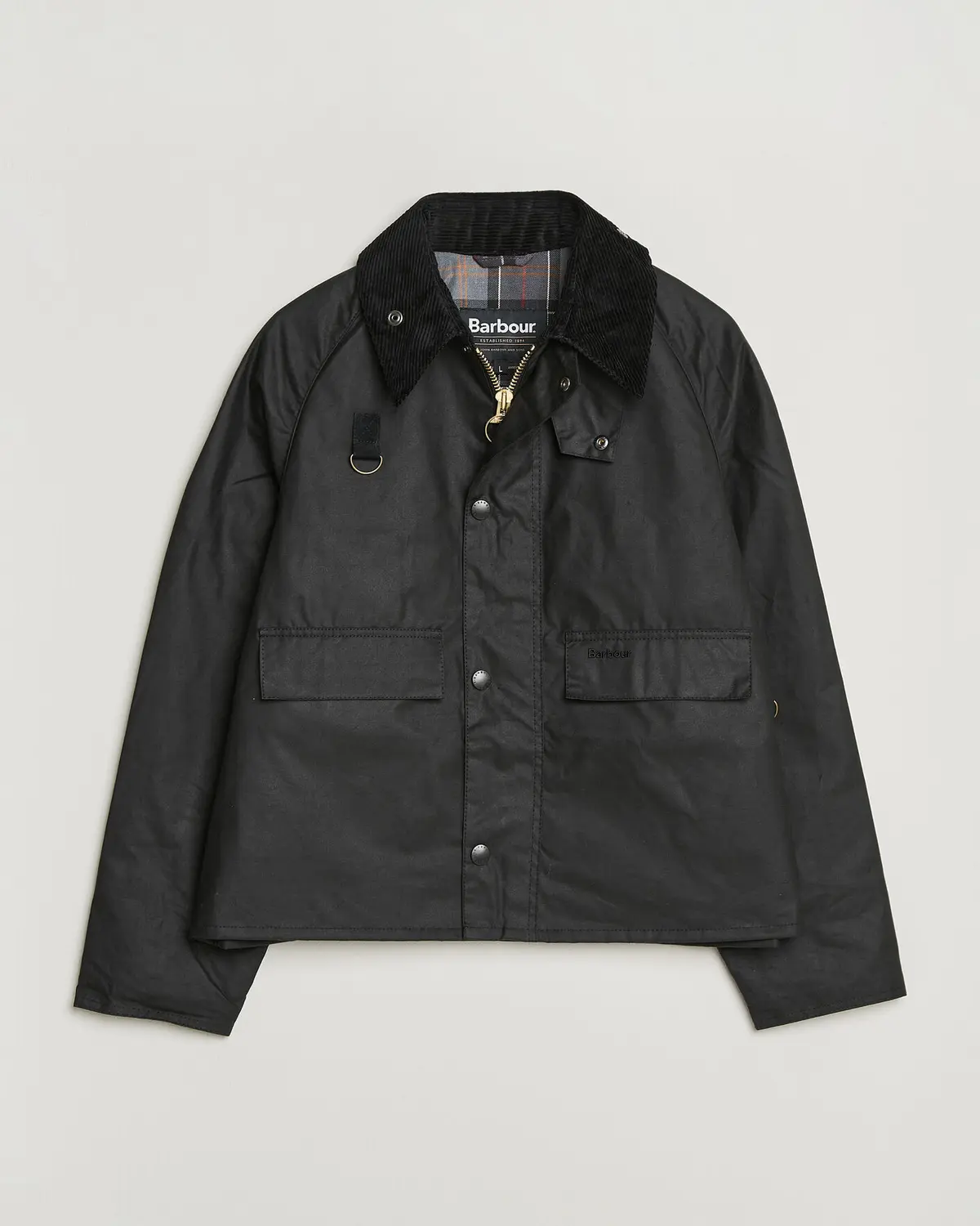 Barbour Heritage Spey Wax Jacket Black