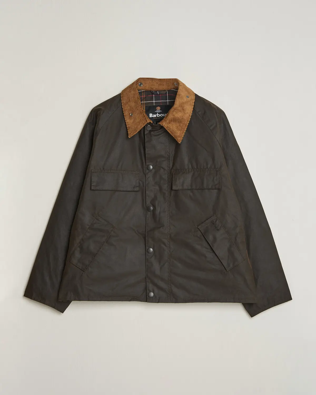 Barbour Heritage Four Pocket Transport Wax Jacket Dark Brown