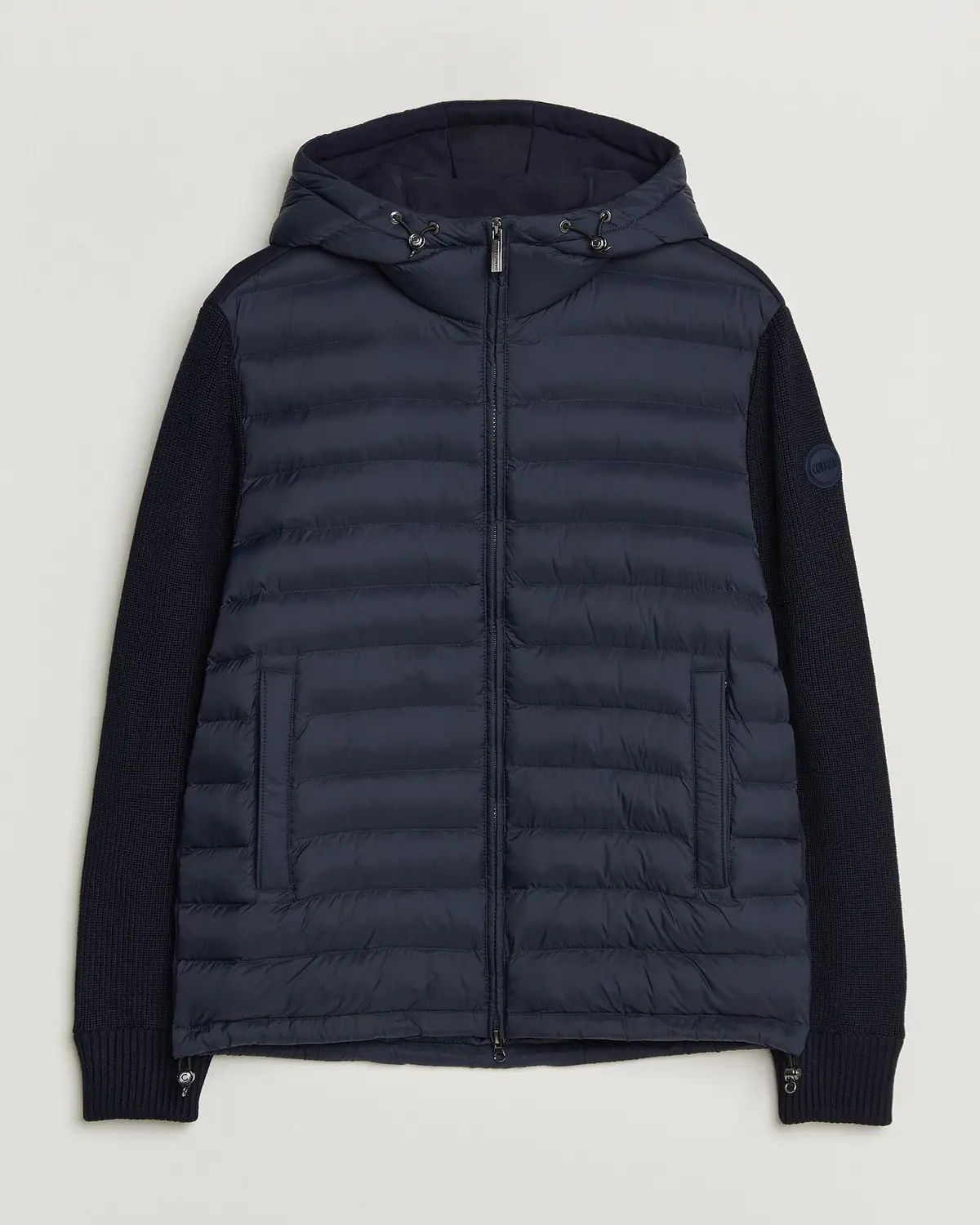 Colmar Hybrid Hood Jacket Navy