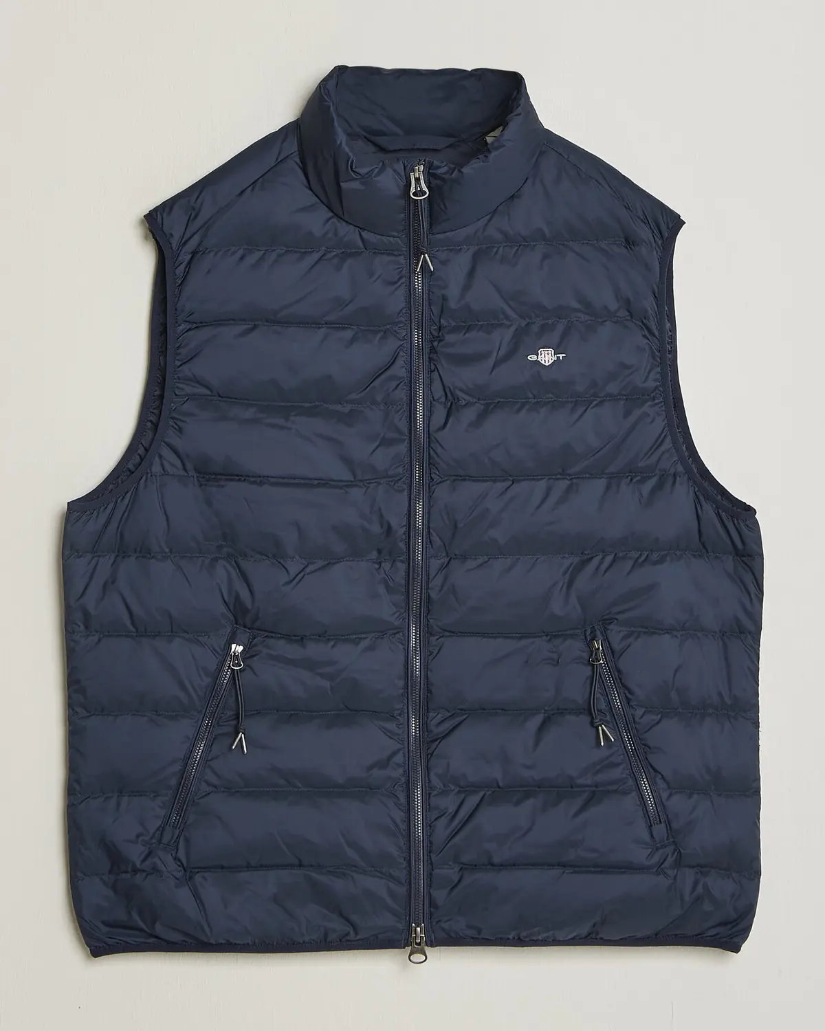Gant Light Down Vest Evening Blue