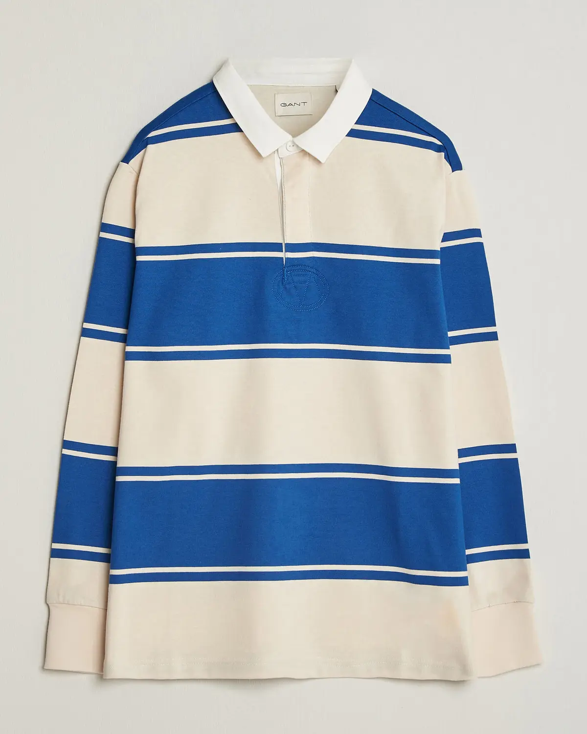 Gant Striped Rugger Nautical Blue
