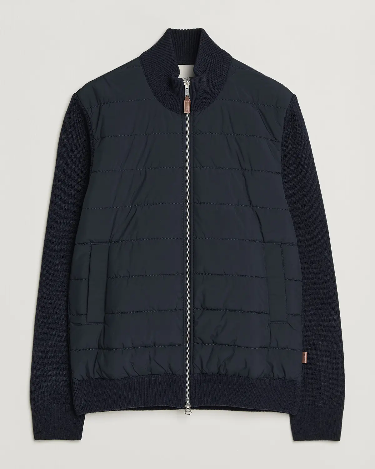 Gant Hybrid Full Zip Evening Blue