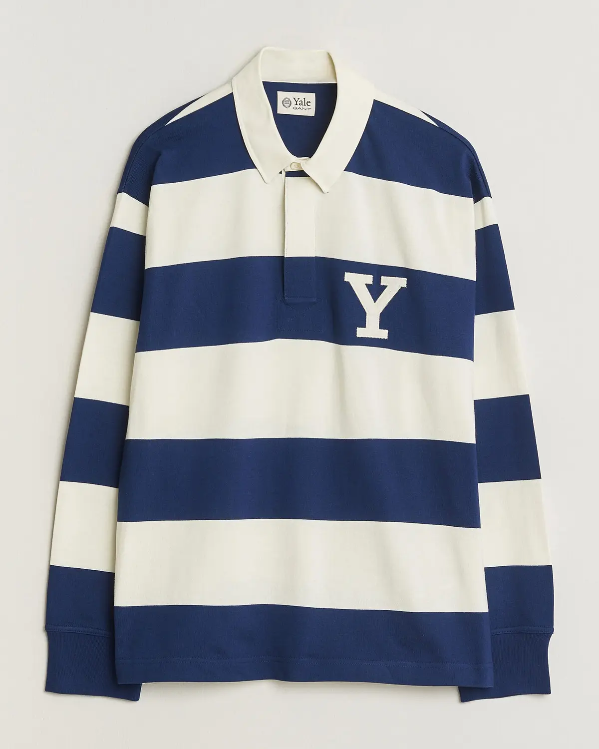 Gant YALE Striped Heavy Rugger Rich Navy
