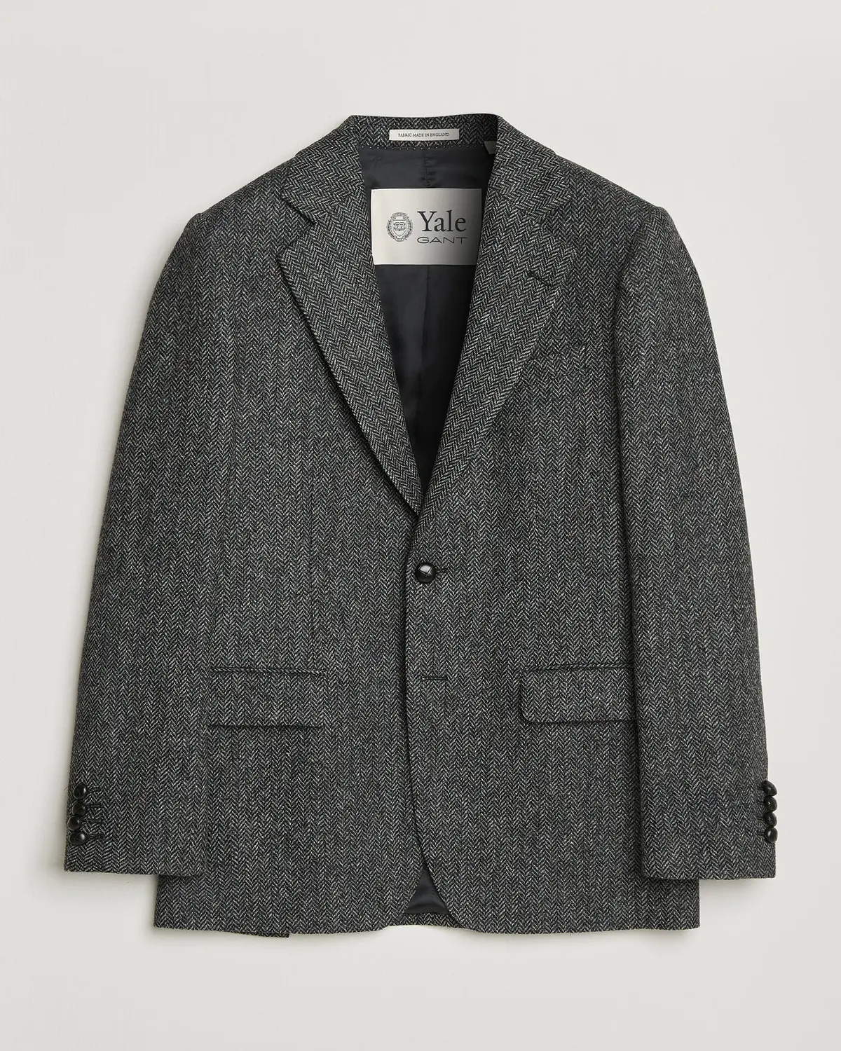 Gant YALE Tweed Blazer Black Grey