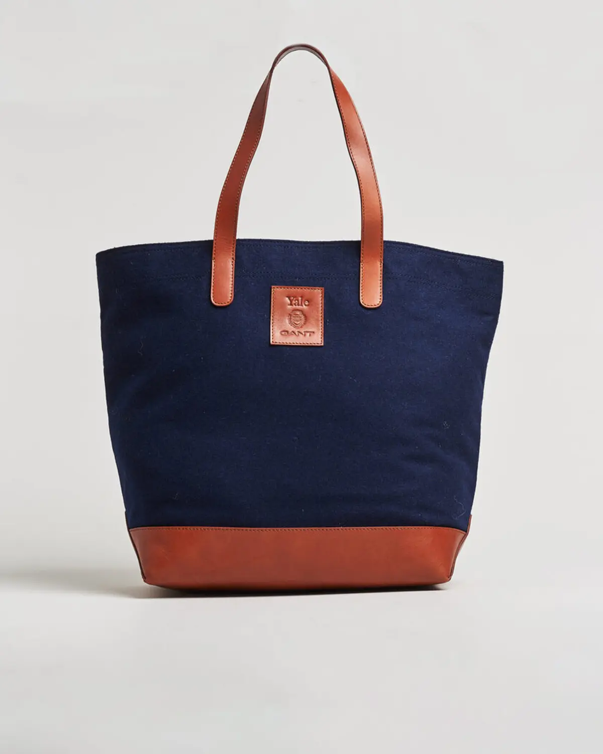 Gant YALE Melton Tote Bag Marine
