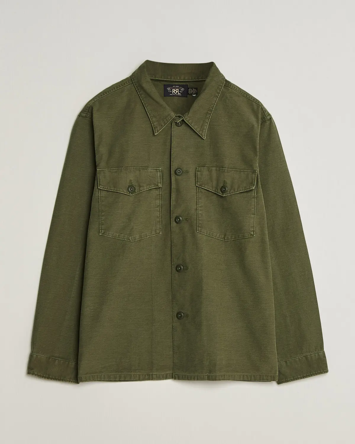RRL Regiment Overshirt Olive