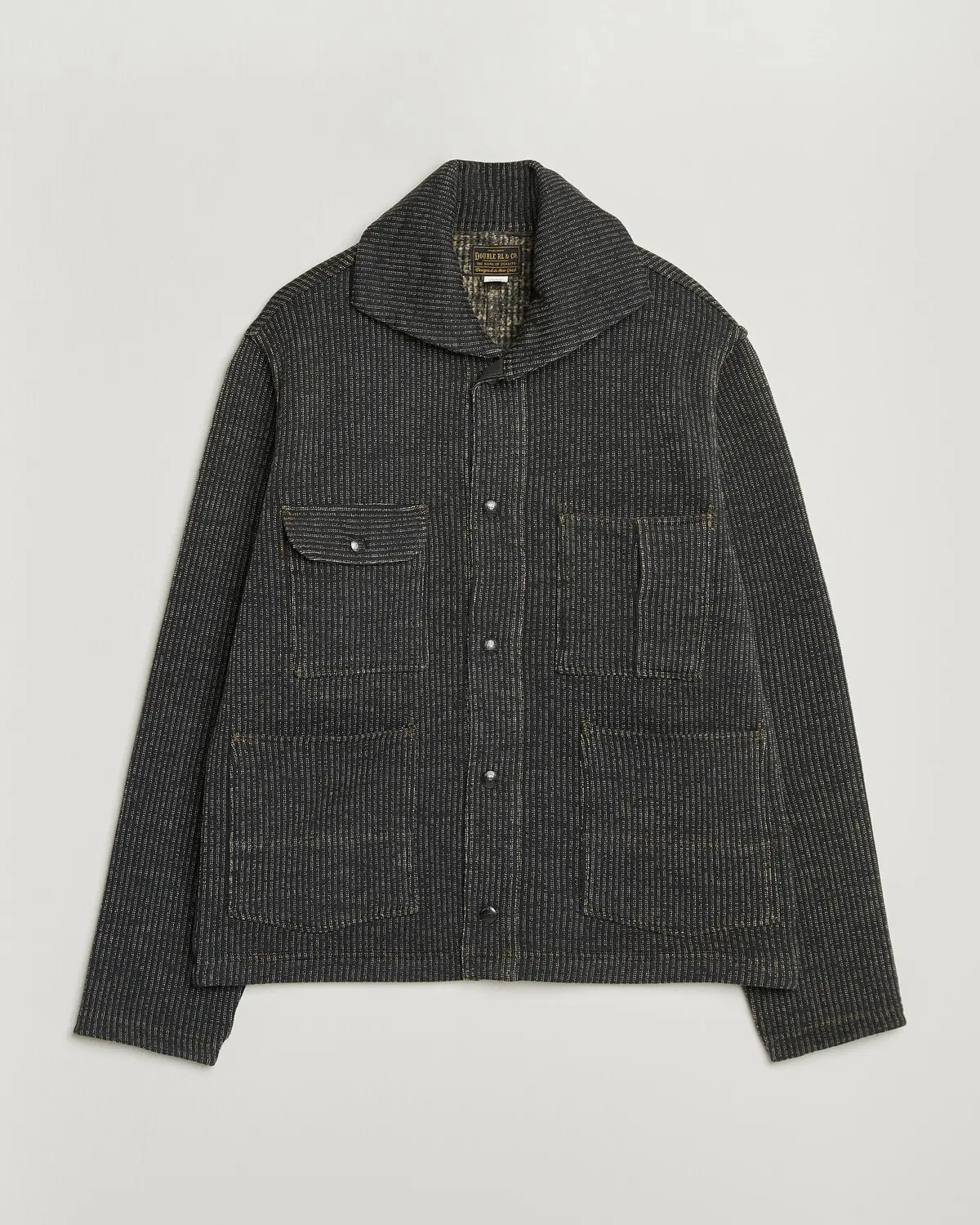 RRL Charles Cardigan Jacket Charcoal