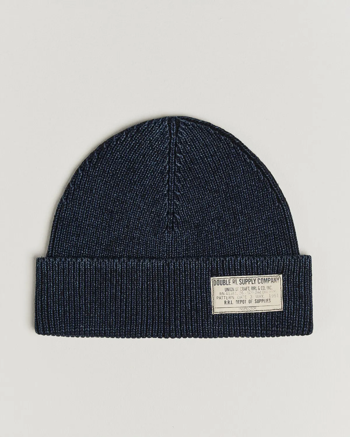 RRL Watch Cap Midnight Blue