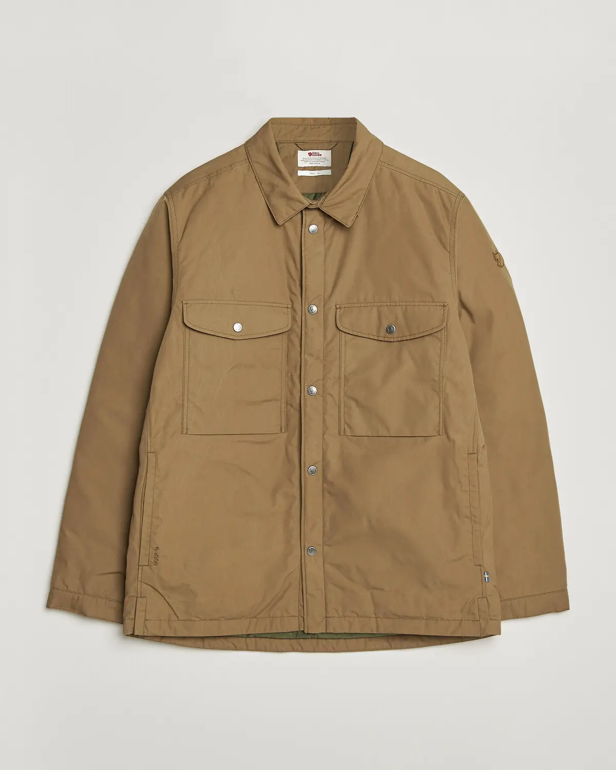 Fjällräven Övik Down Shirt Jacket Wood Brown