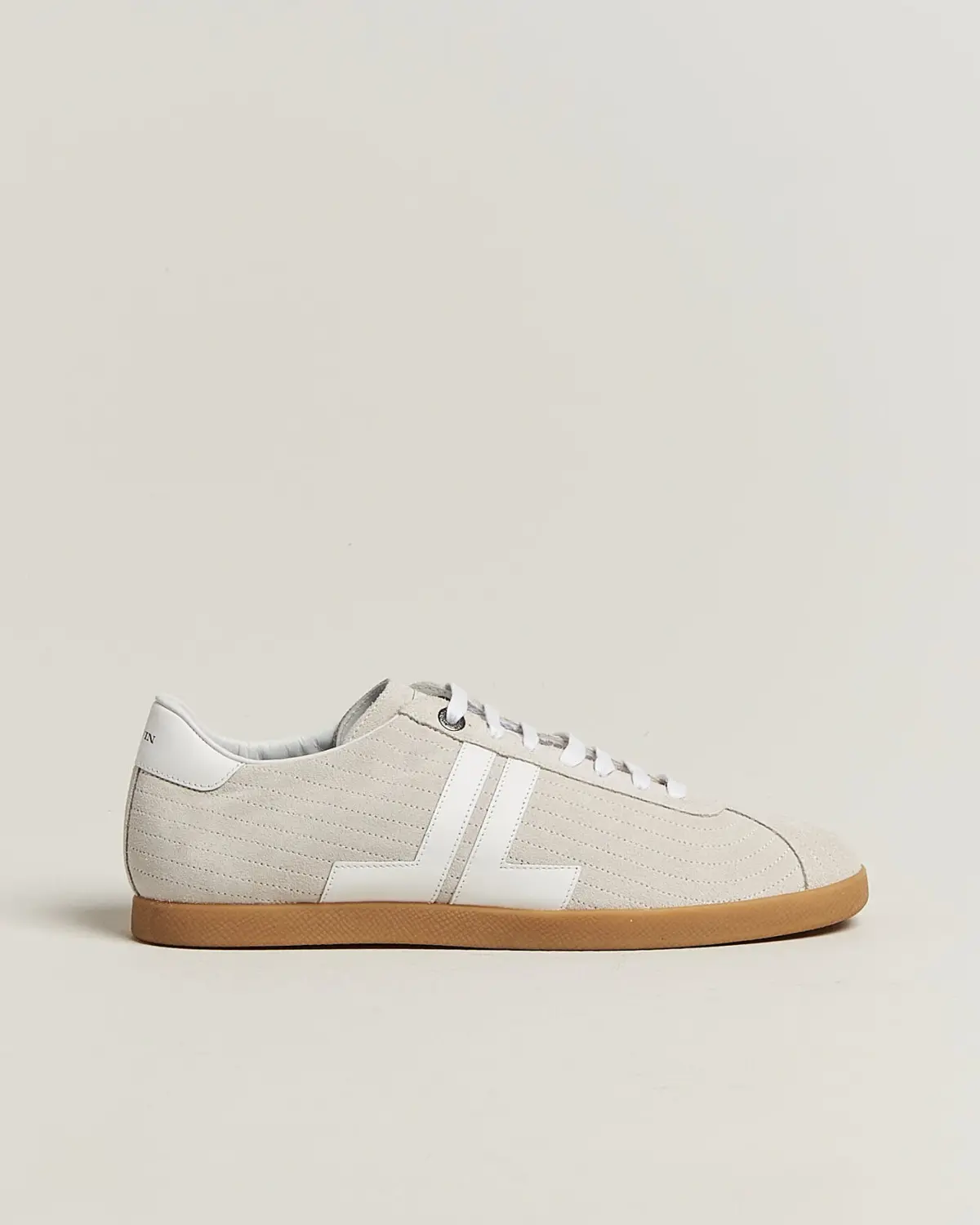Lanvin Glen Leather Sneakers White