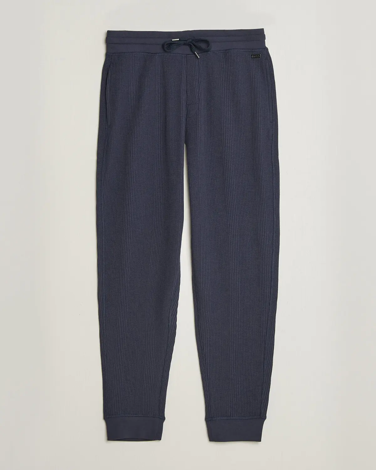 BOSS BLACK Structured Loungewear Sweatpants Dark Blue