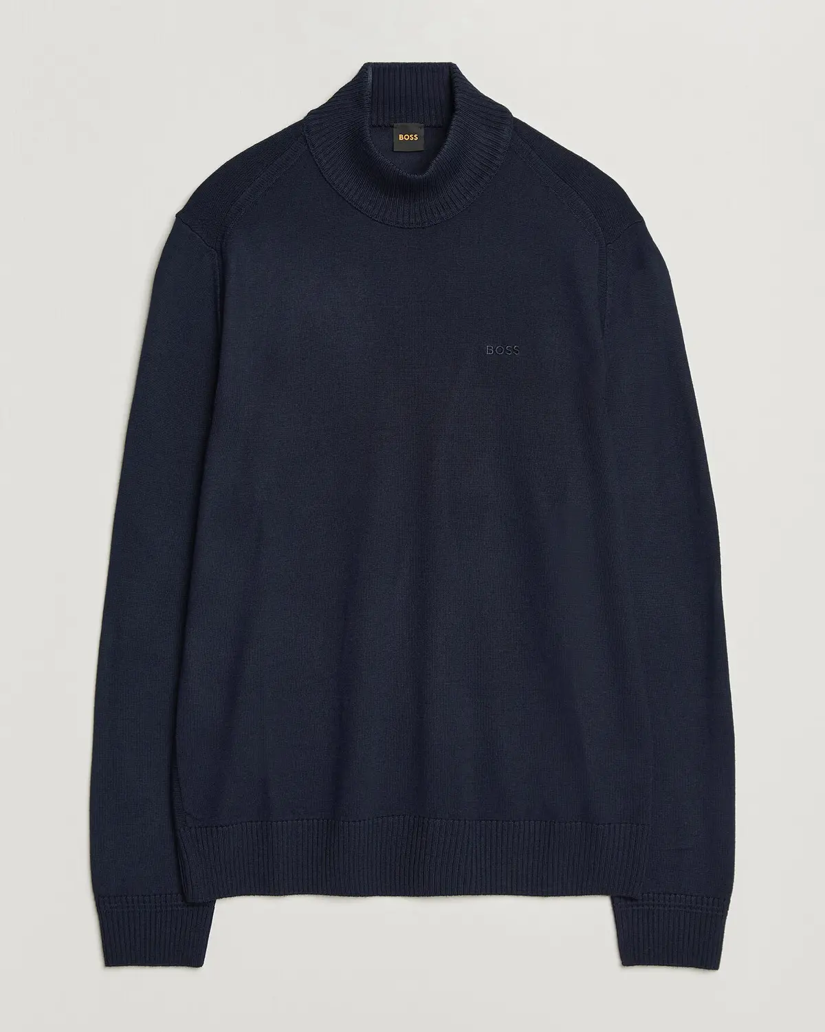 BOSS ORANGE Avac Knitted Turtleneck Dark Blue