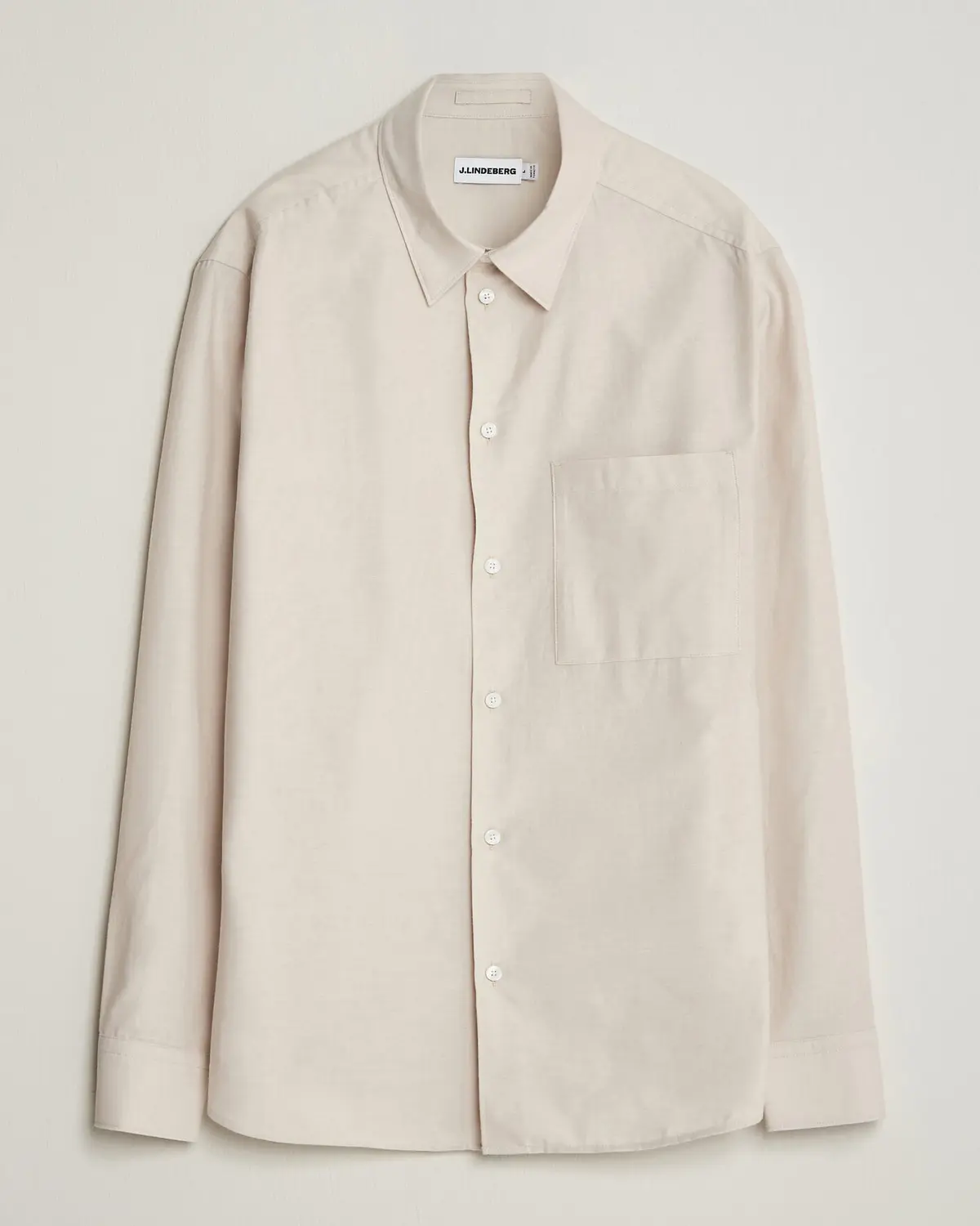 J.Lindeberg Marlon Flannel Shirt Moonbeam