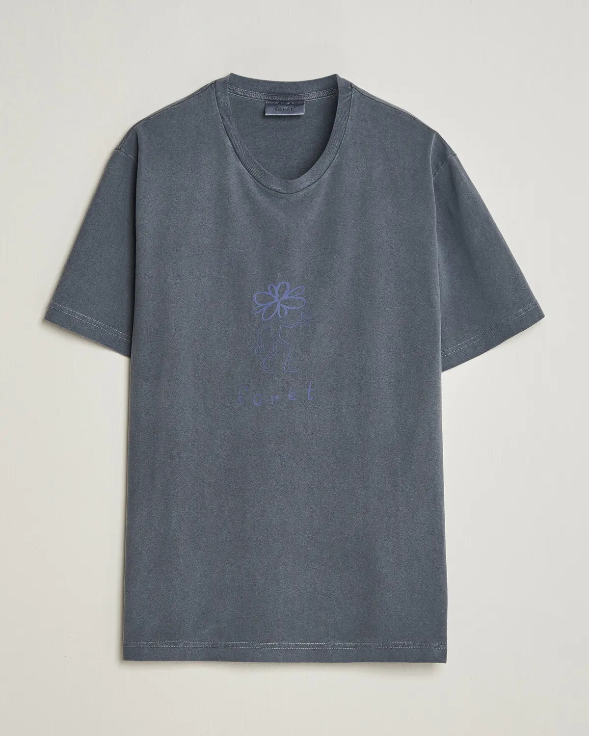 Forét Clover T-Shirt Navy