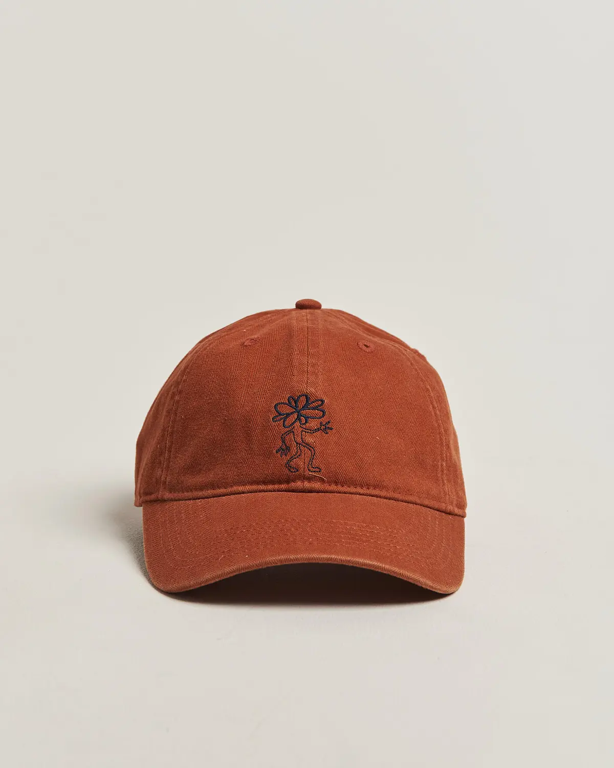 Forét Tree Washed Herringbone Cap Brown