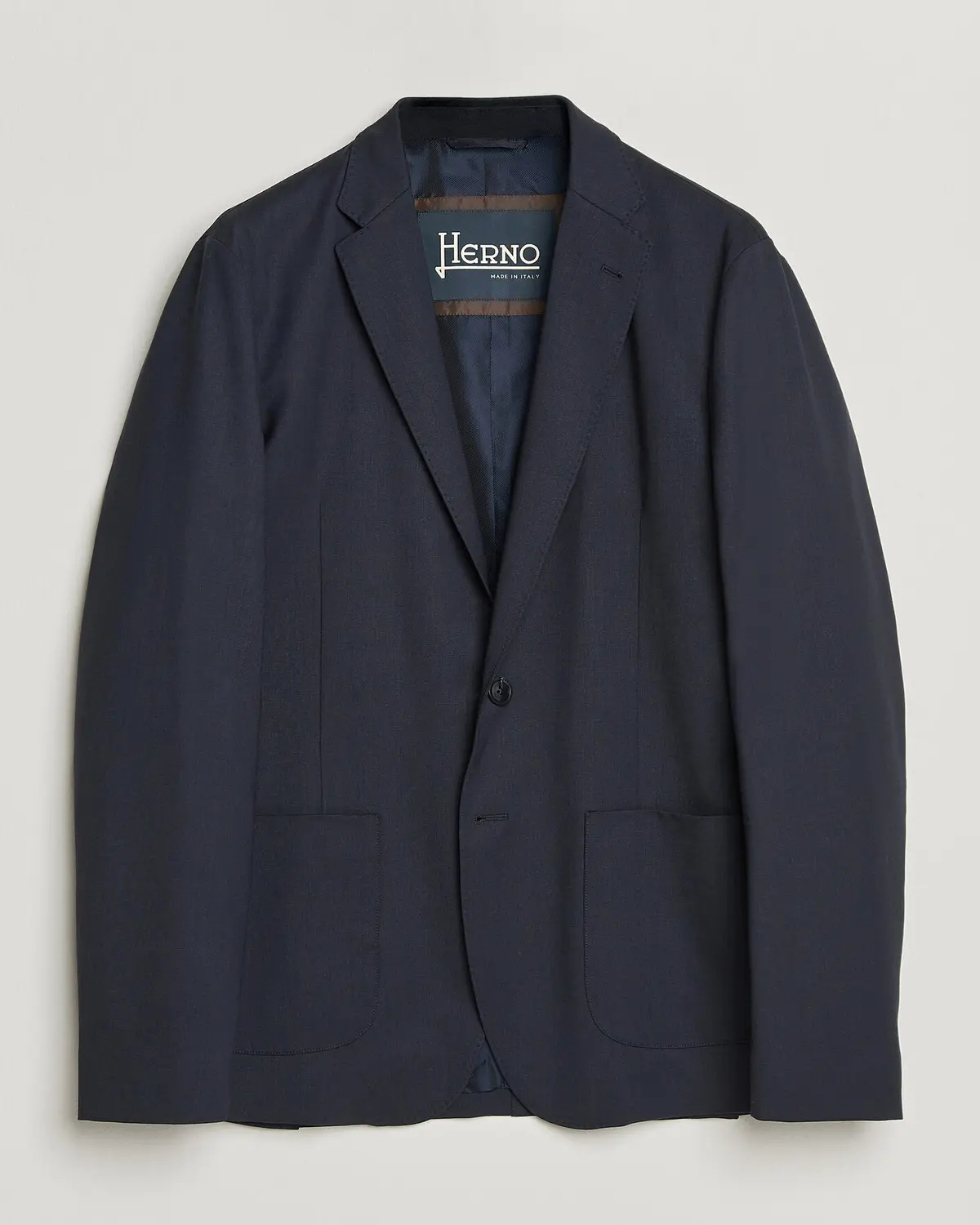 Herno Wool Blazer Navy