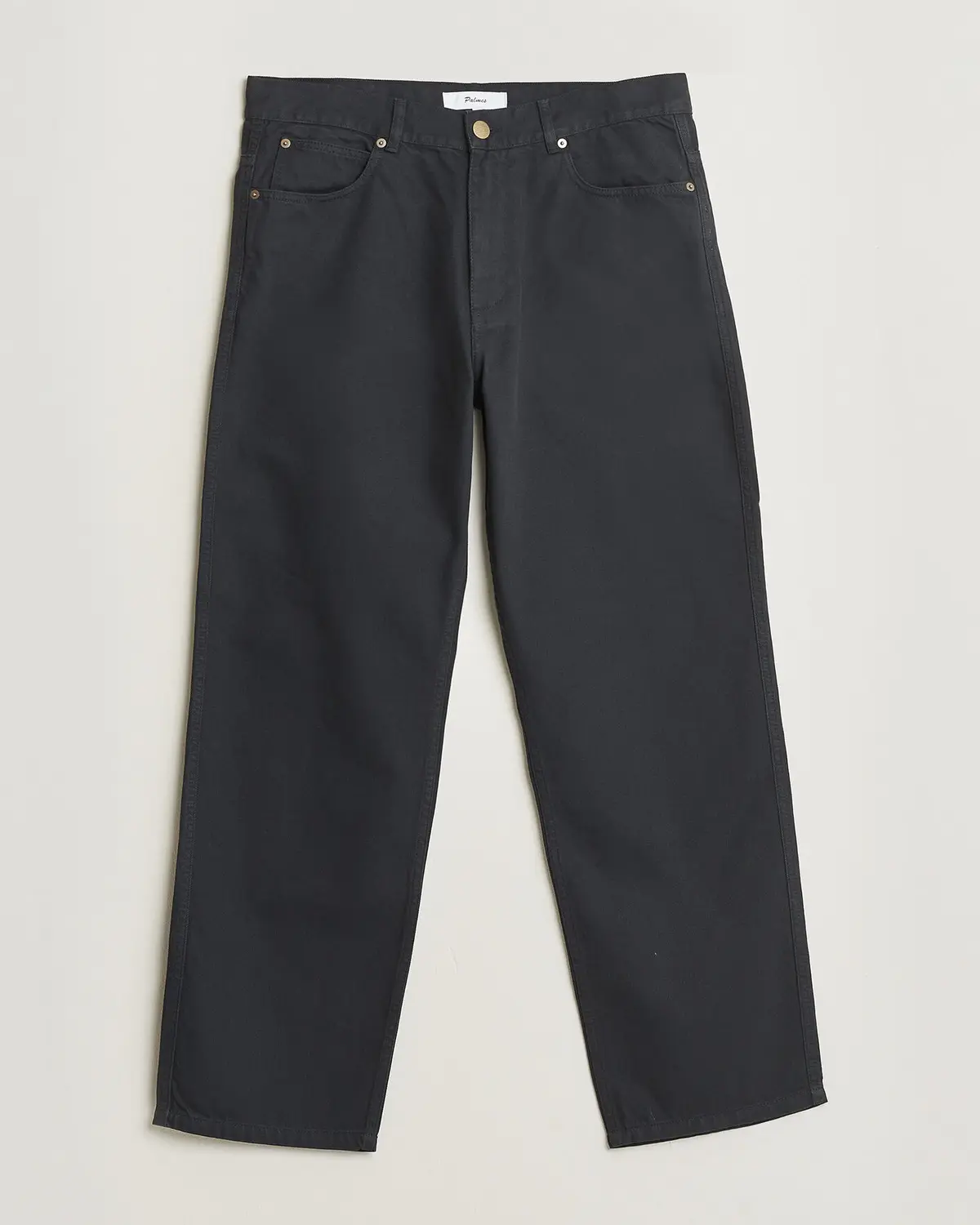 Palmes Coarse Trousers Black