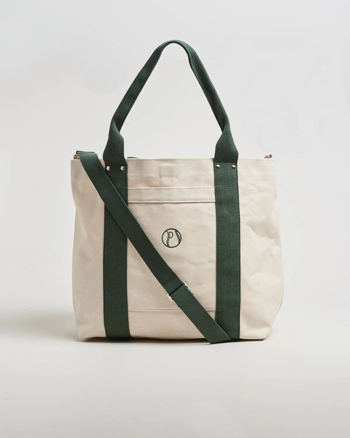 Palmes Ball Tote Bag Off White