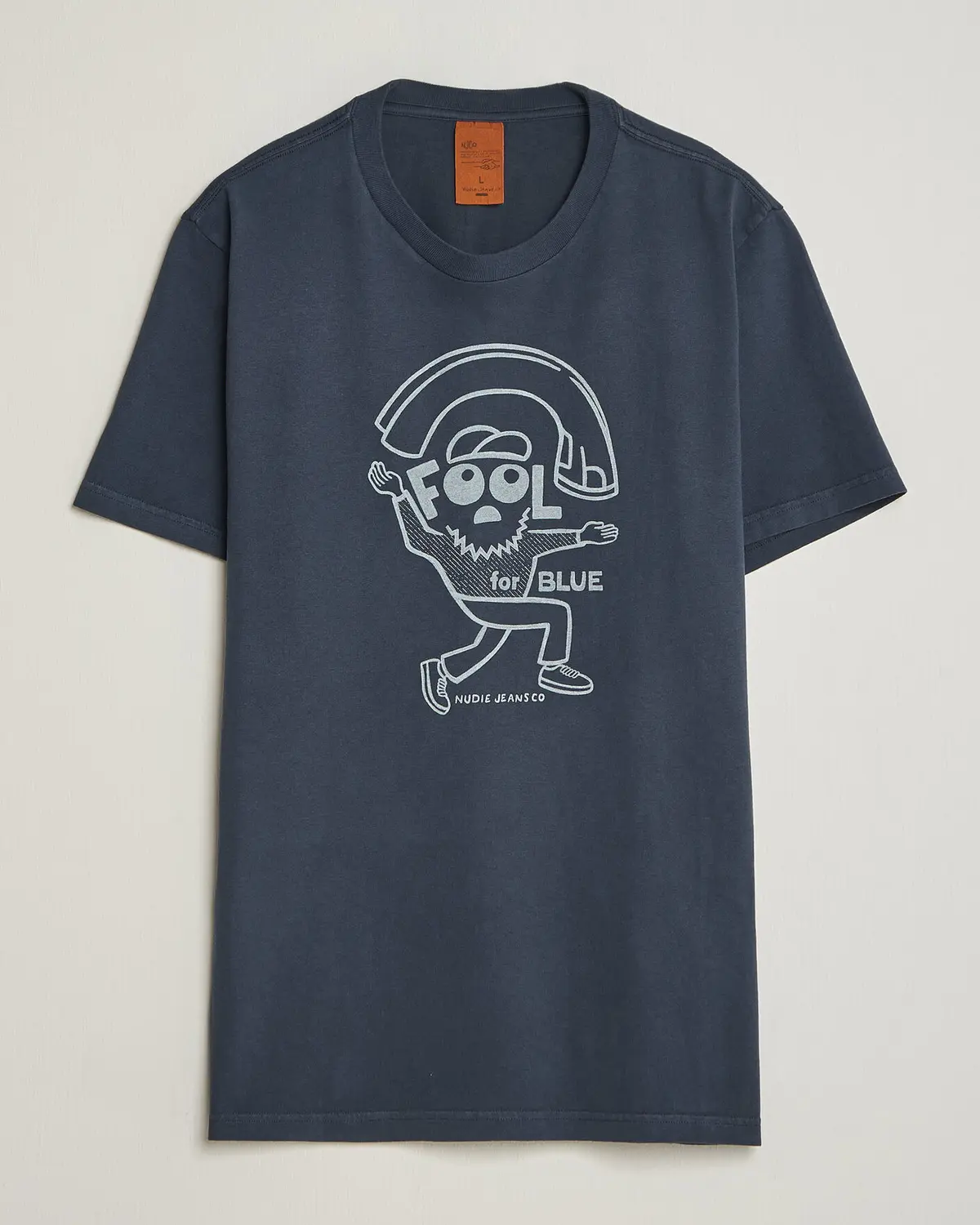 Nudie Jeans Roy Jeanjuggler T-Shirt Dark Blue