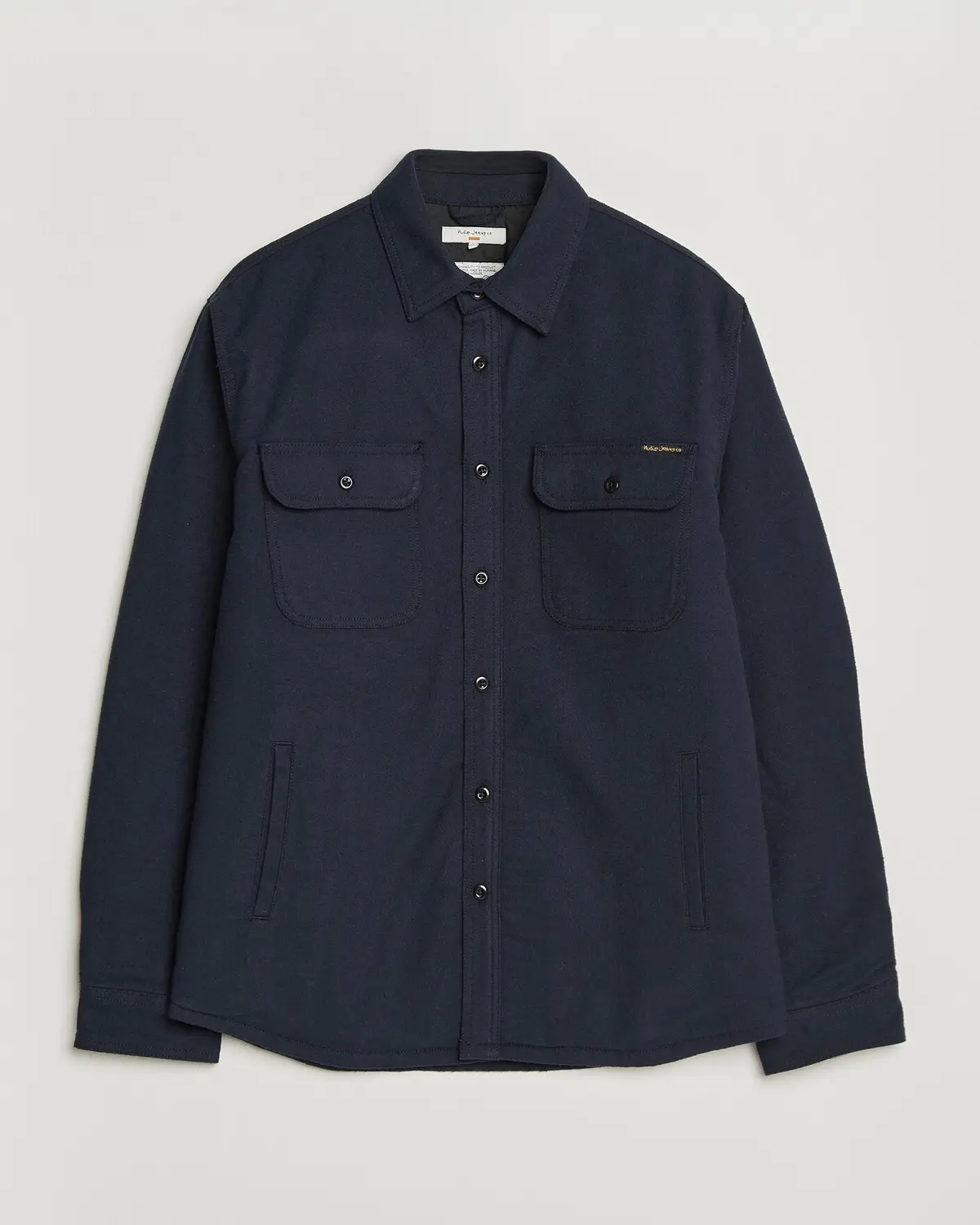 Nudie Jeans Glenn Padded Overshirt Blueberry