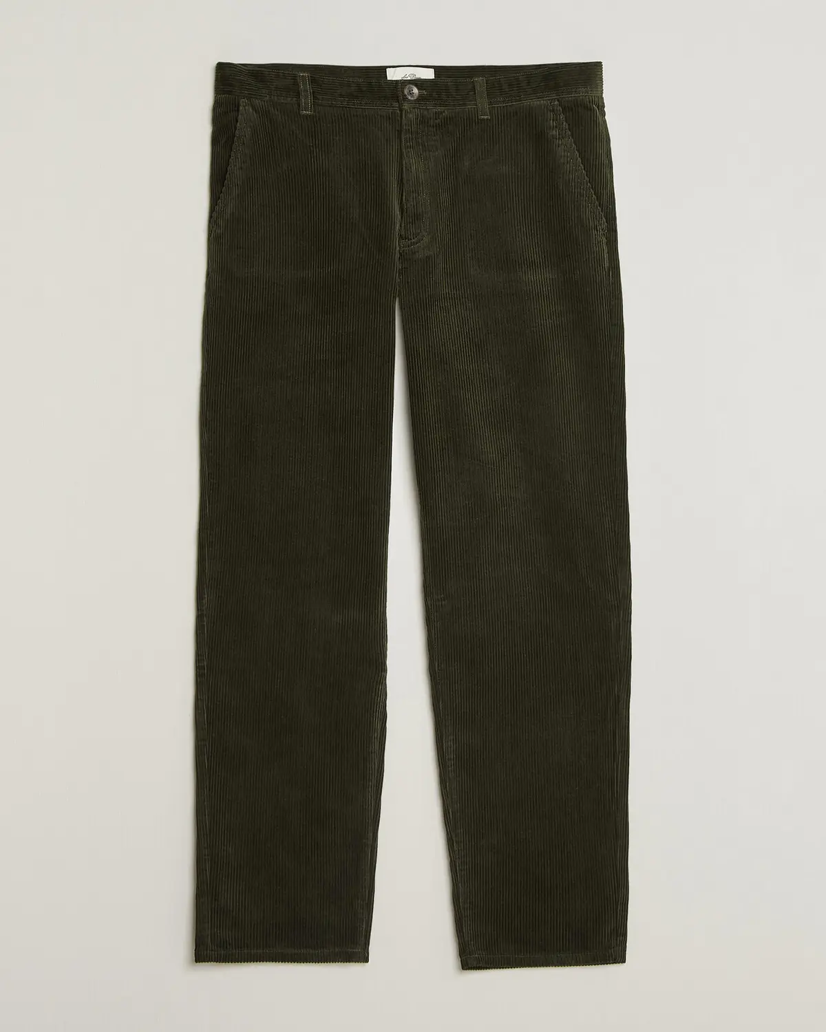 Les Deux Corduroy Tapered Pants Rosin Green