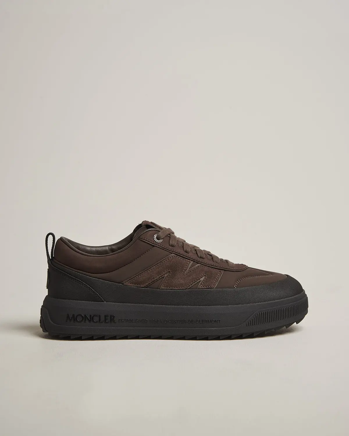 Moncler Altive Low Top Sneakers Dark Brown