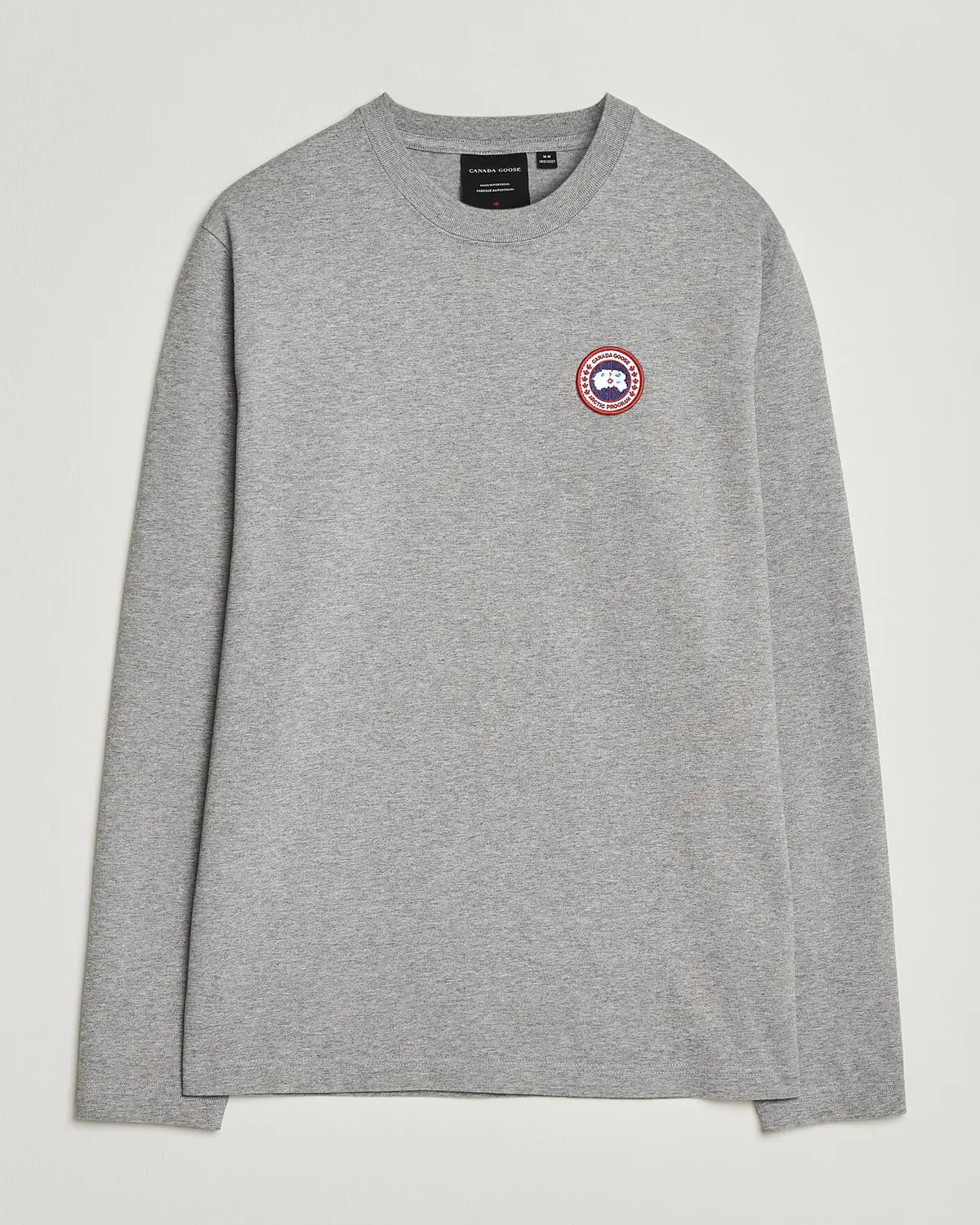 Canada Goose Vantage Long Sleeve T-Shirt Stone Heather