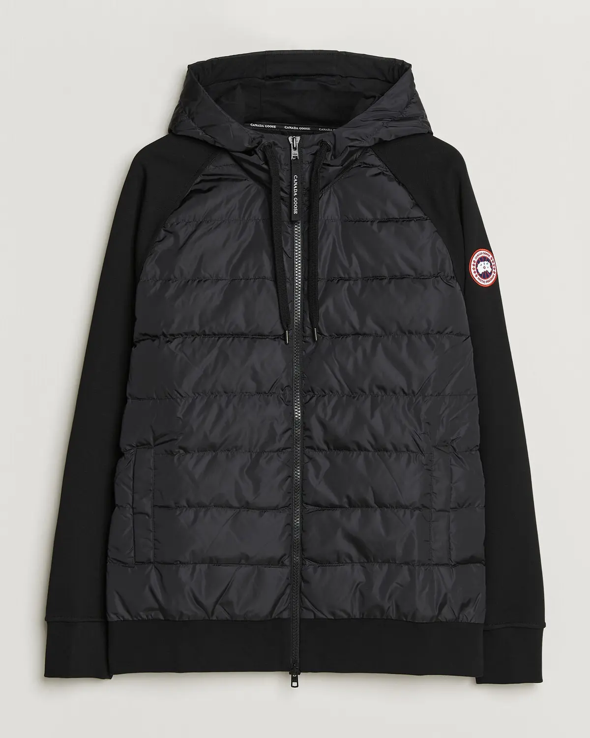 Canada Goose Hybridge Huron Full Zip Hoody Black