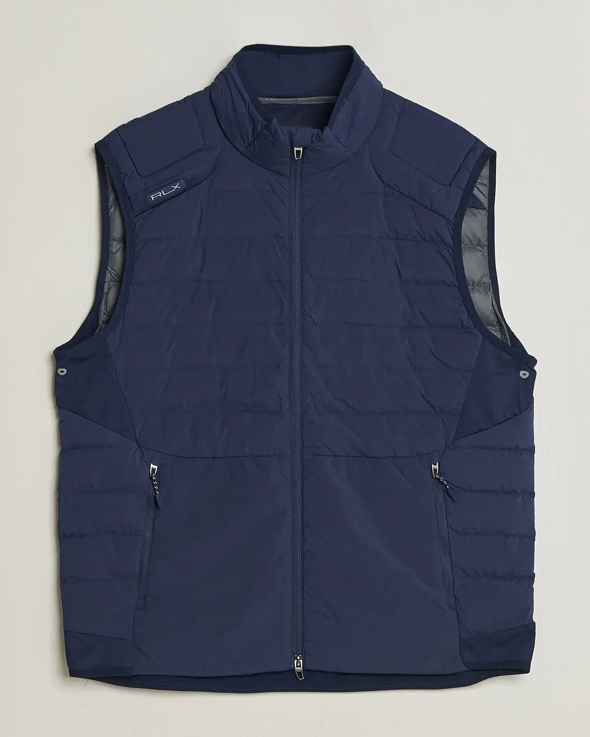 RLX Ralph Lauren Full Zip Golf Vest Refined Navy