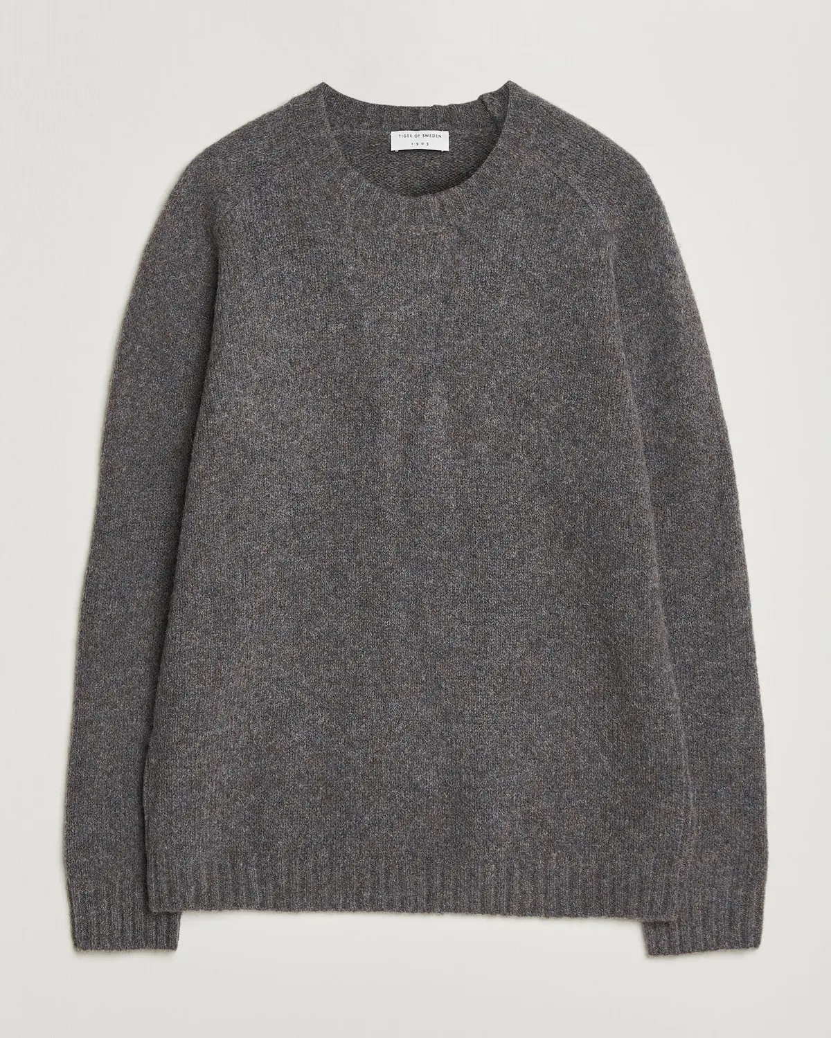 Tiger of Sweden Adryan Yak/Alpaca Knitted Sweater Grey Melange