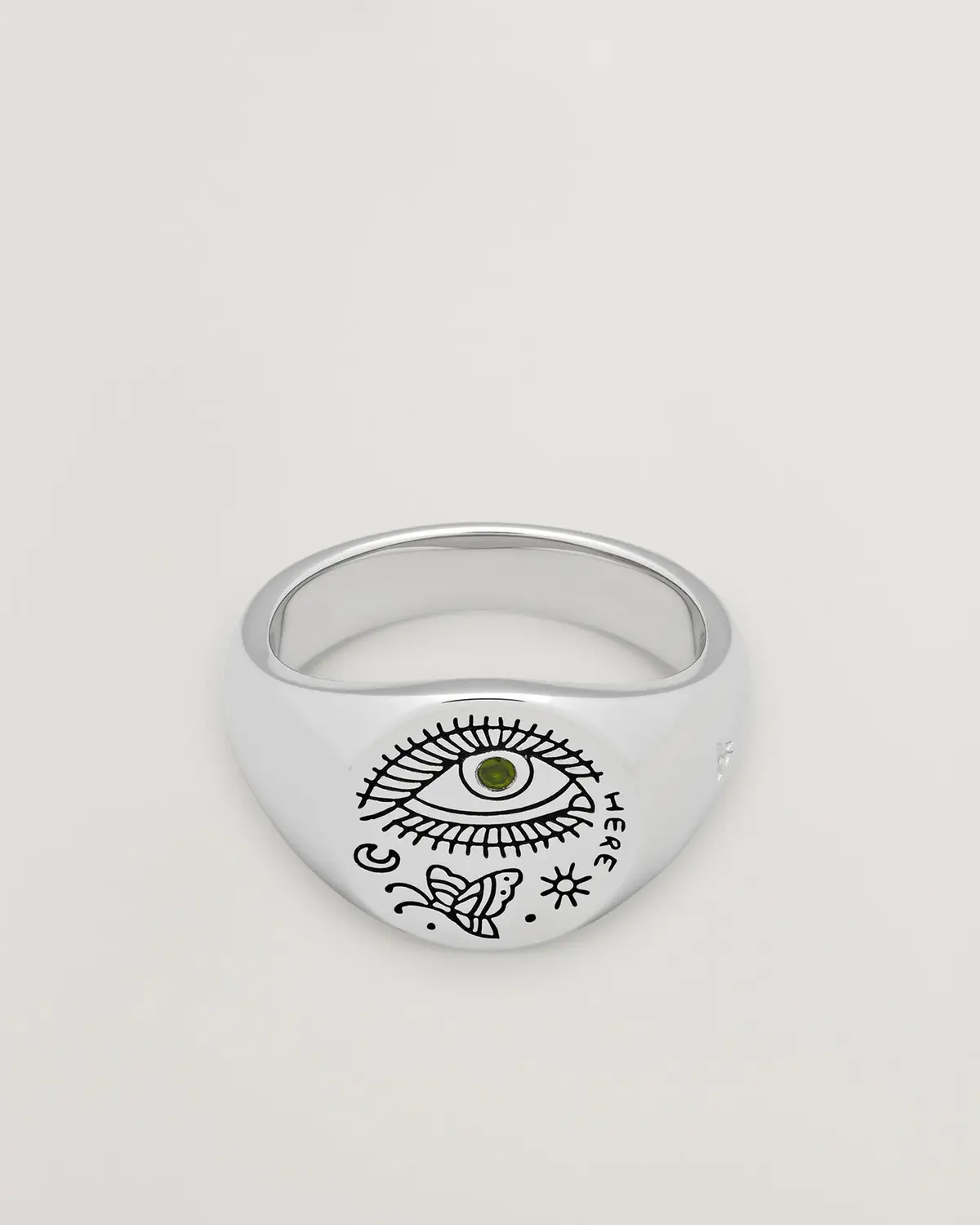 Tom Wood Butterfly Ring Silver