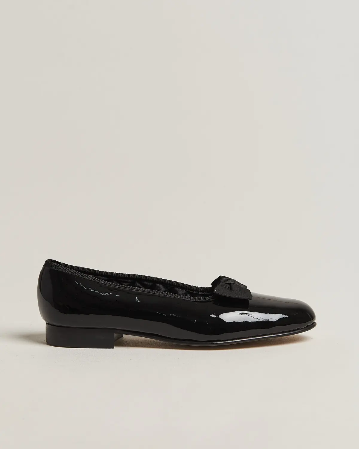 Bowhill & Elliott Patent Opera Pump Black