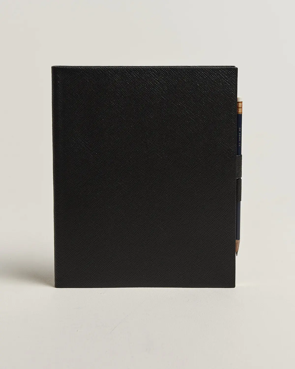 Smythson Pastegrain Sketchbook Black