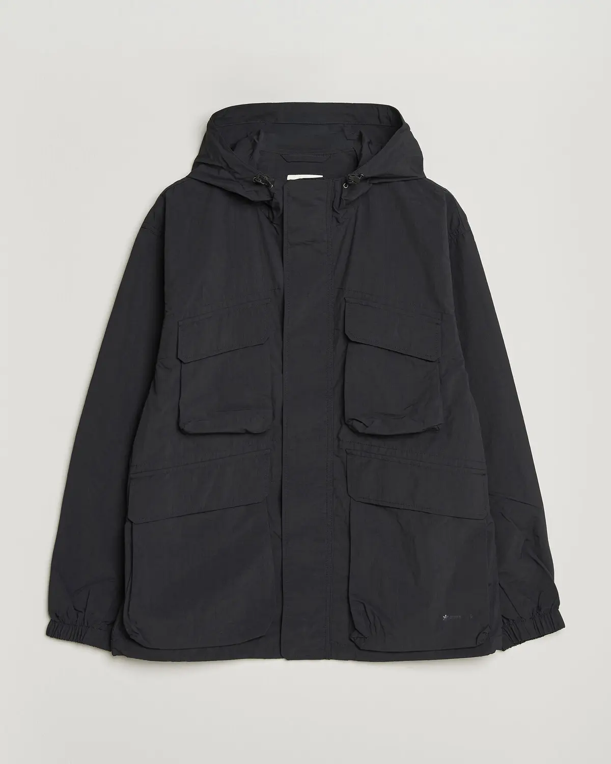 Snow Peak Nylon Double Rip Jacket Black