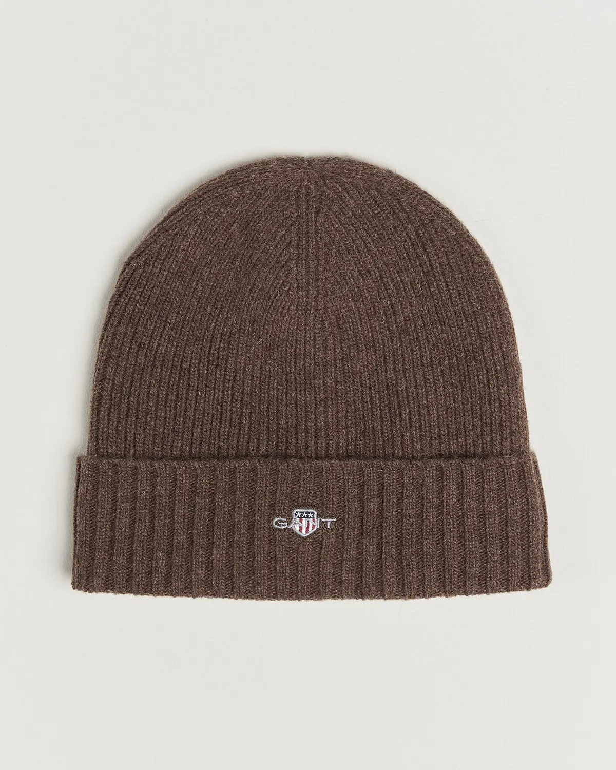 Gant Wool Beanie Shadow Brown