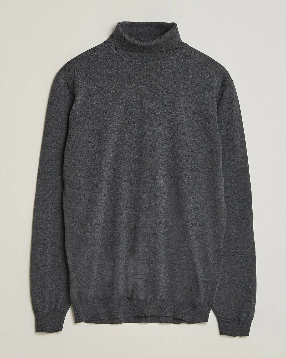 Stenströms Merino Rollneck Dark Grey