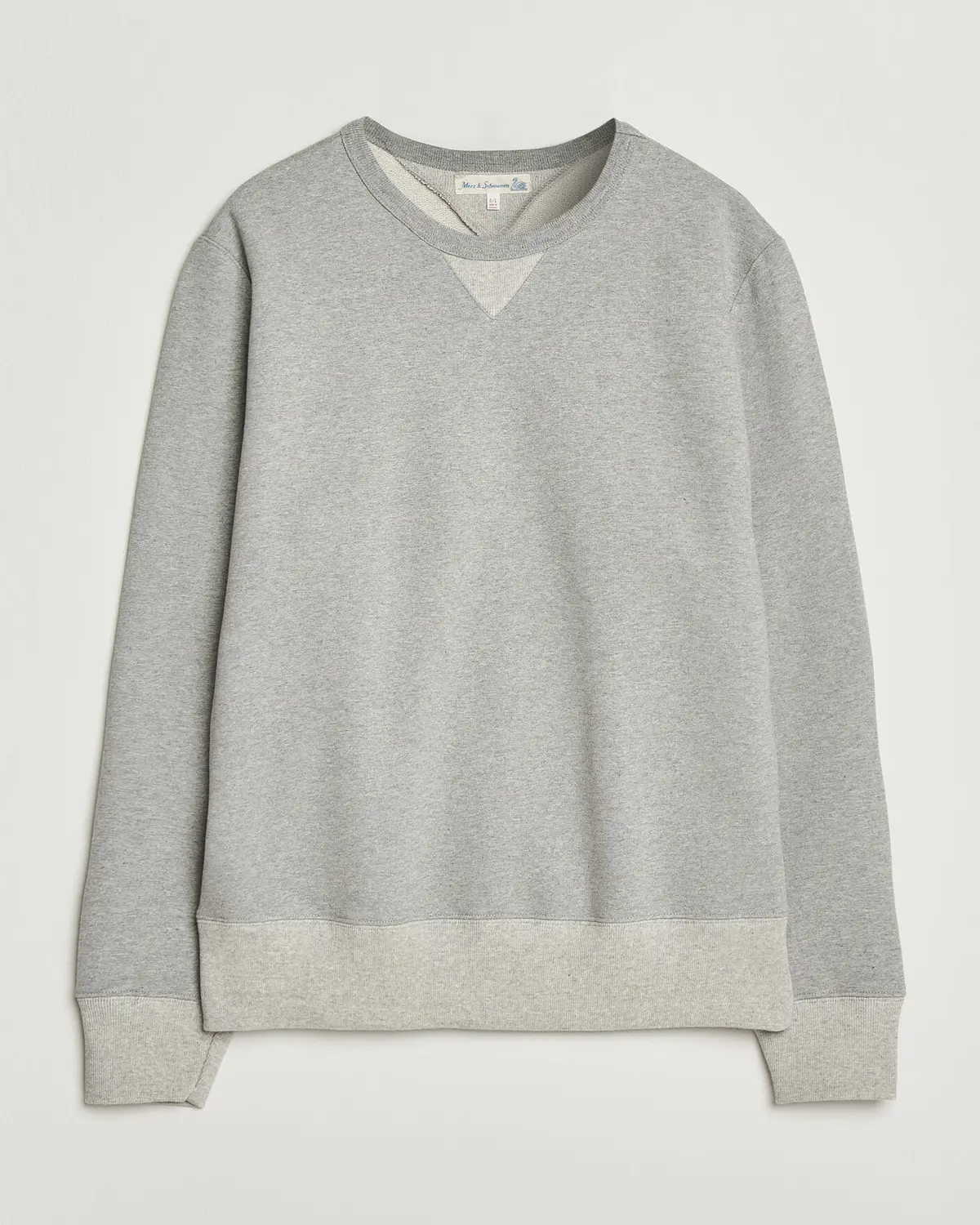 Merz b. Schwanen Vintage Machine Sweatshirt Grey Melange